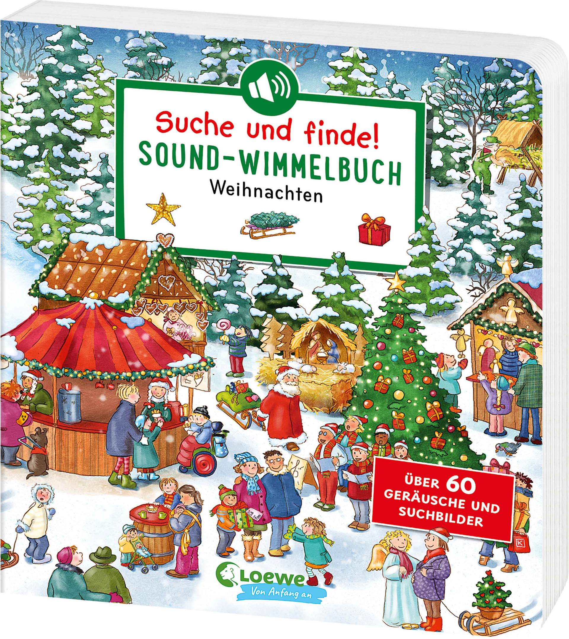Loewe Verlag - Suche und finde! Sound-Wimmelbuch - Weihnachten Loewe Verlag - Suche und finde! Sound-Wimmelbuch - Weihnachten