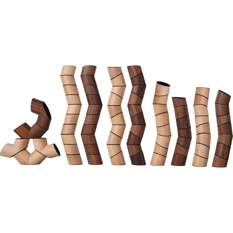 Loggos 75 Teile Buche und Nuss Loggos 75 Teile Buche und Nuss