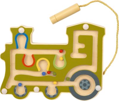 Lokomotive, Magnetisches Kugel-Labyrinth - Spiegelburg minis