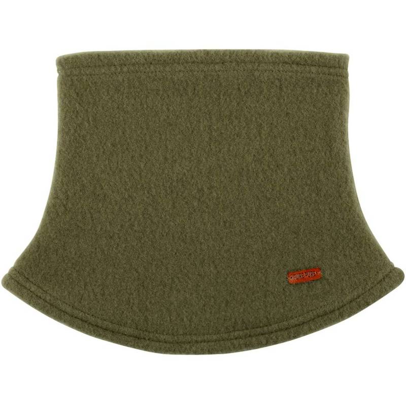 Loopschal Wolle Fleece moos-grün 98/110