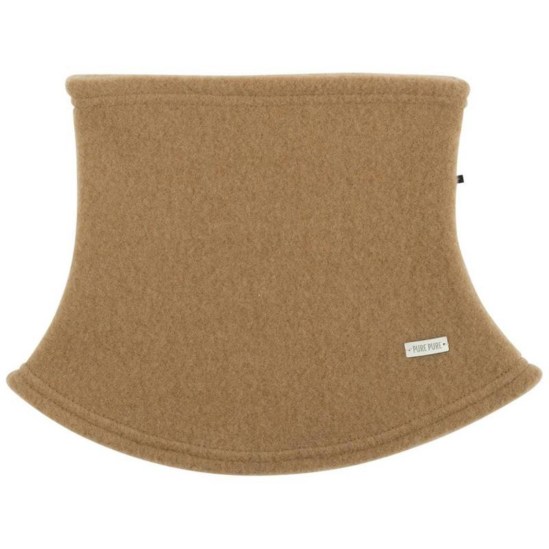 Loopschal Wolle Fleece sand-beige 98/110