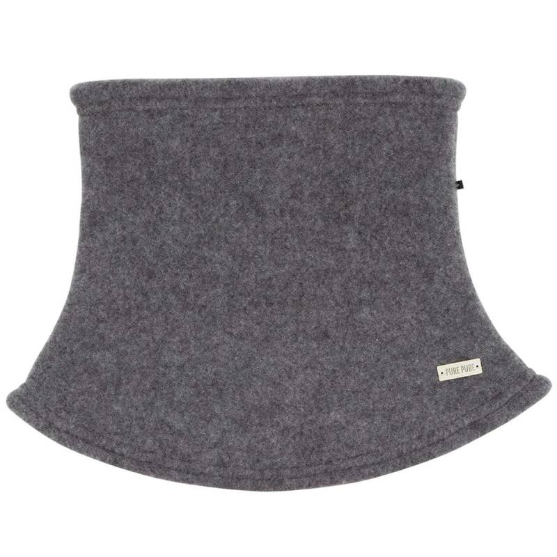Loopschal Wolle Fleece schiefer-melange 80/86