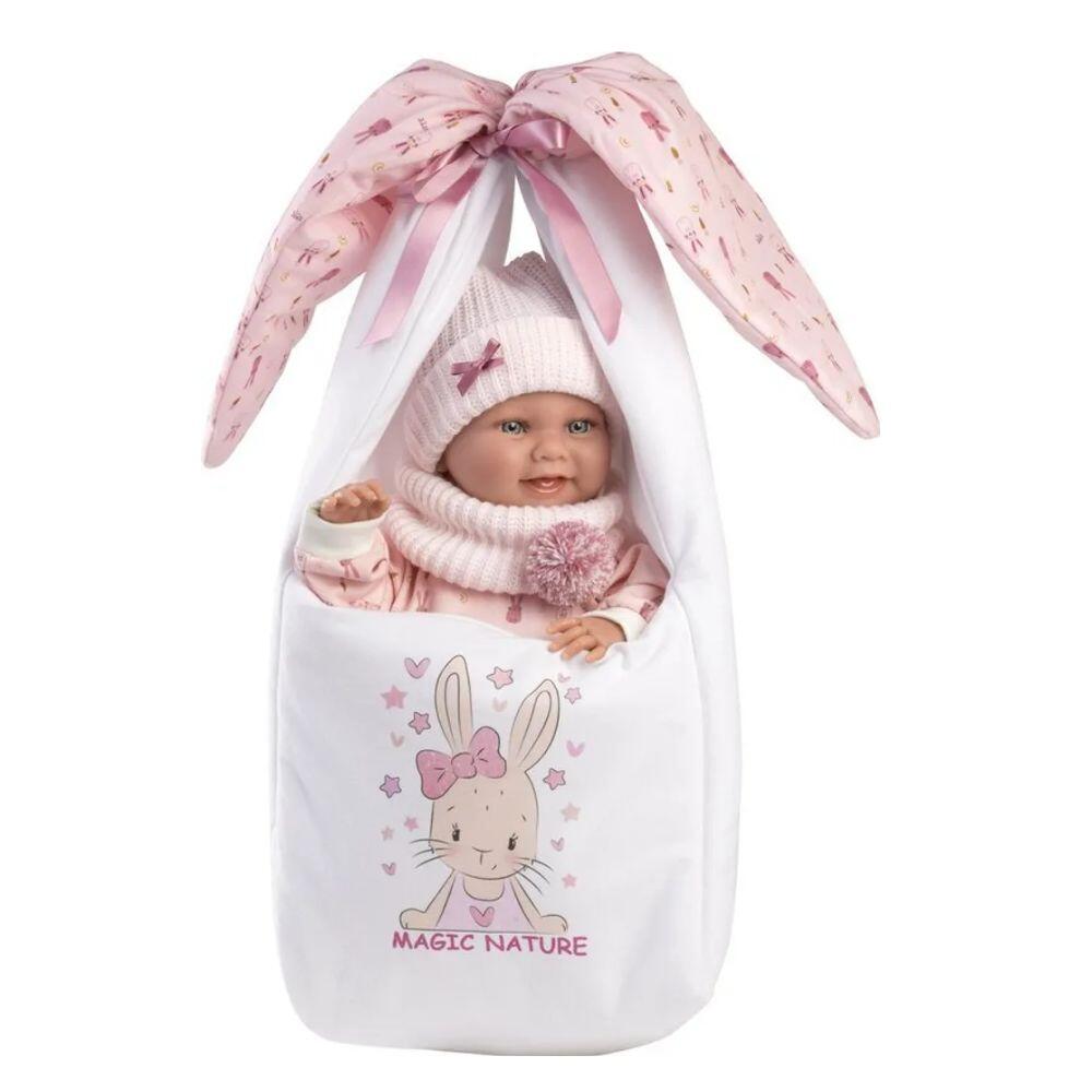 Lorens - Babypuppe Nica mit Tragetasche 40cm