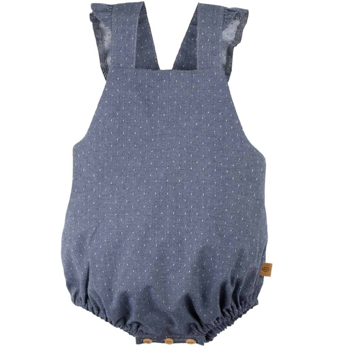 Luftig, lockerer Sommerstrampler indigo Popeline 80