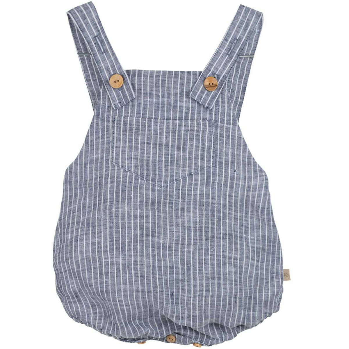 Luftig, lockerer Sommerstrampler marine Leinen 74