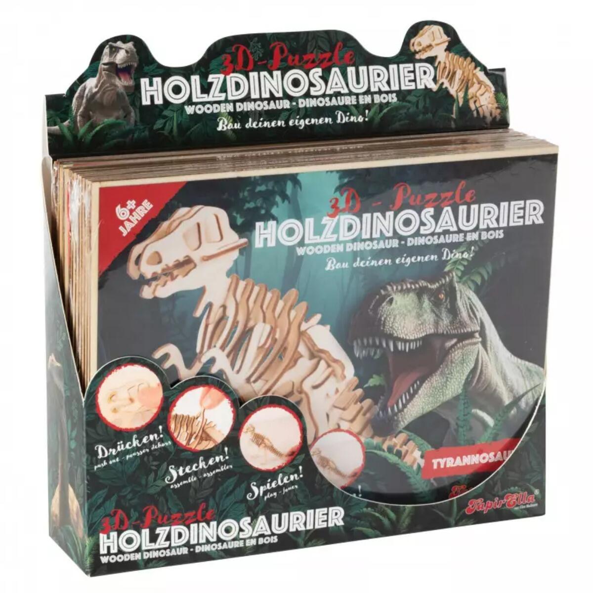 Lutz Mauder - 3D Holzpuzzle Dino