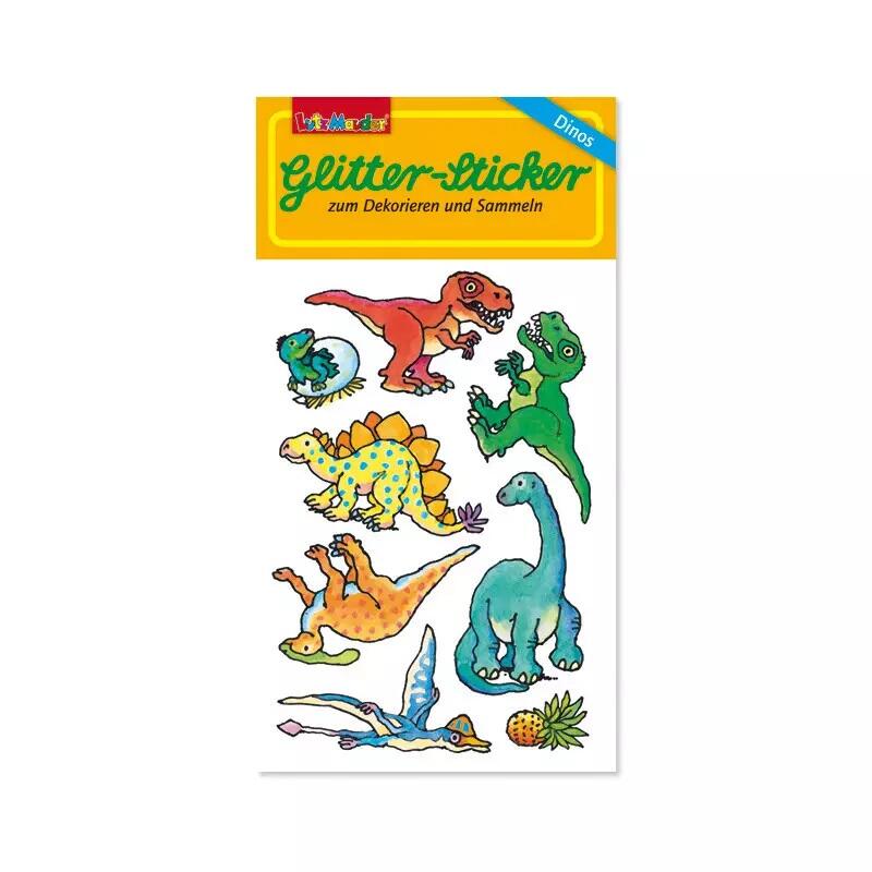 Lutz Mauder - Glitter-Sticker dinosaurier