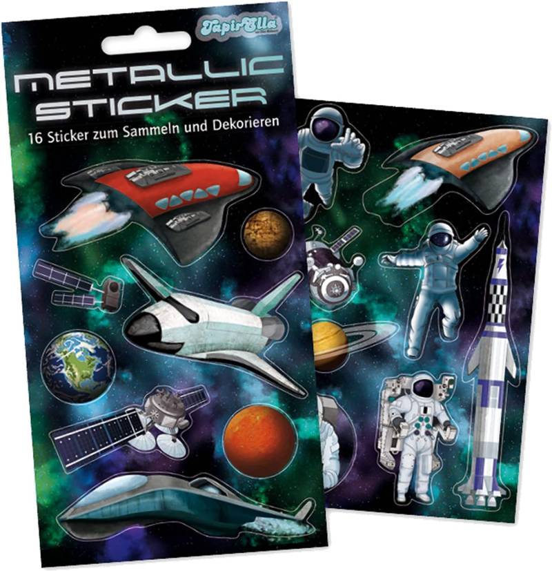 Lutz Mauder - Metallic sticker Space Lutz Mauder - Metallic sticker Space