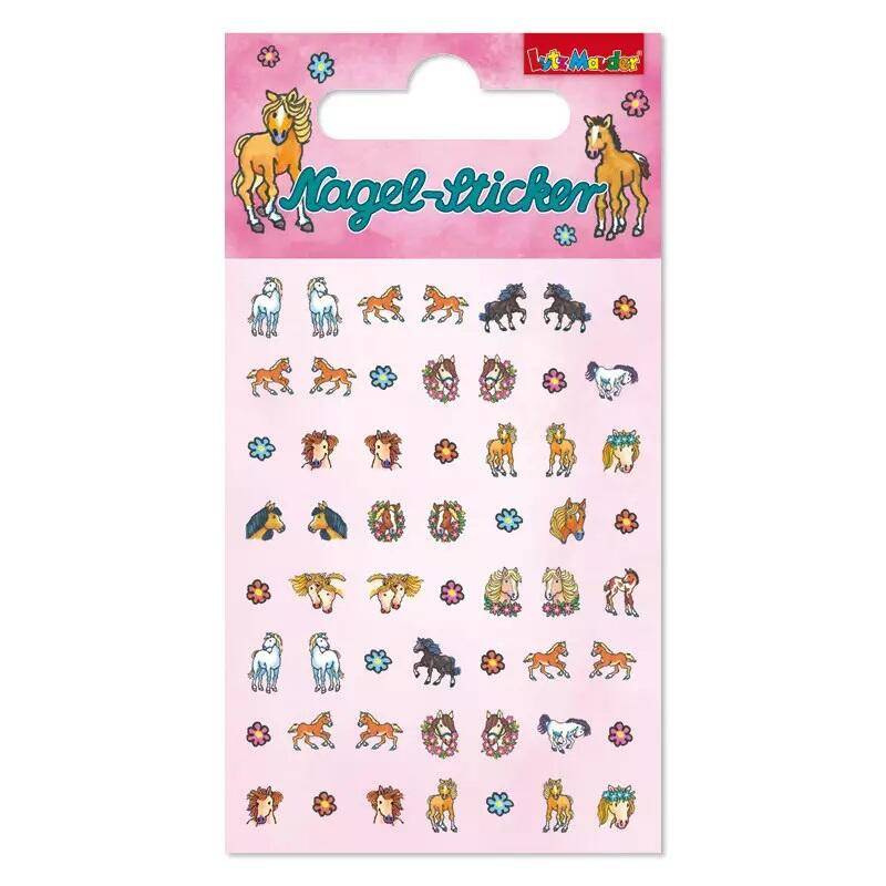 Lutz Mauder - Sticker Nägel /Ohr Pferde