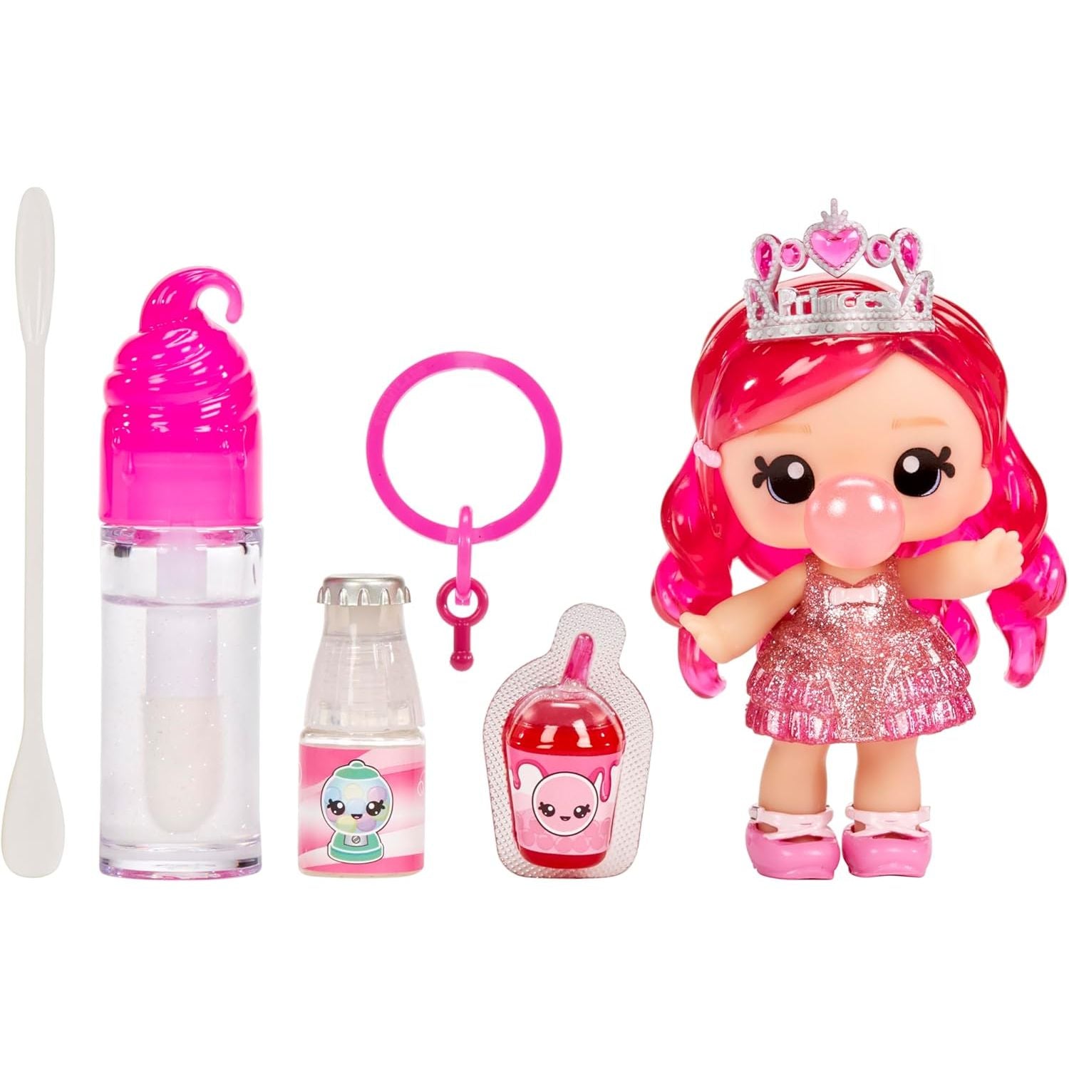 MGA - 120698-EUC - Yummiland - Duftende Puppe mit DIY Lipgloss-Set