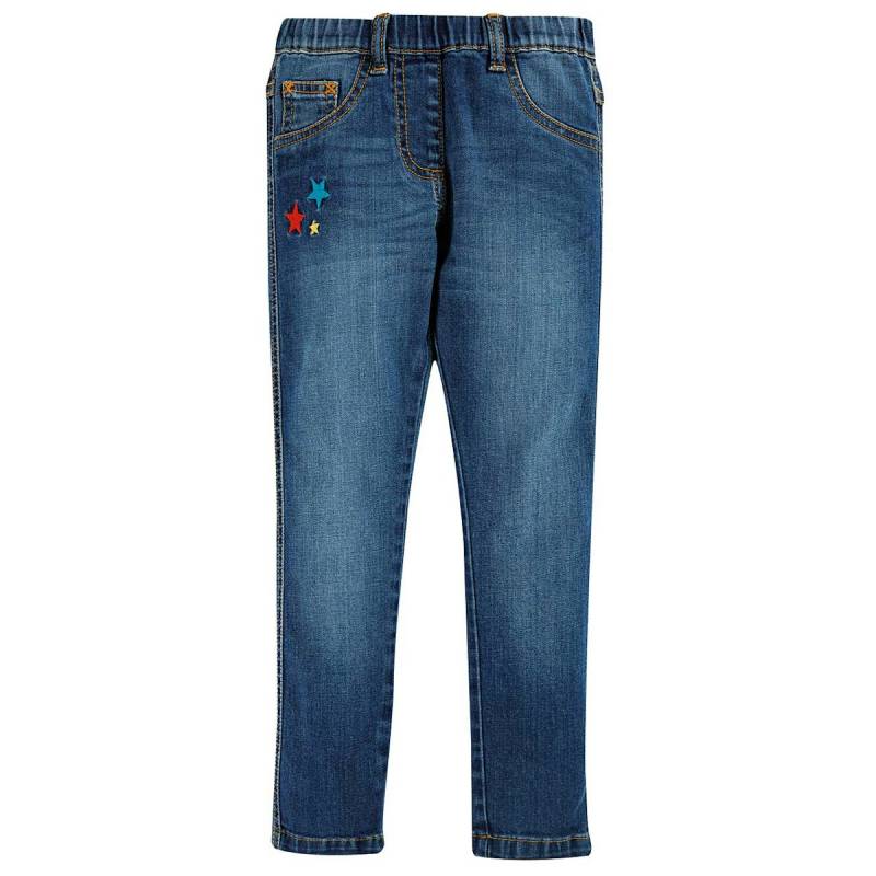 Mädchen Jeggings mit Sternen Stickerei 110 Mädchen Jeggings mit Sternen Stickerei 110