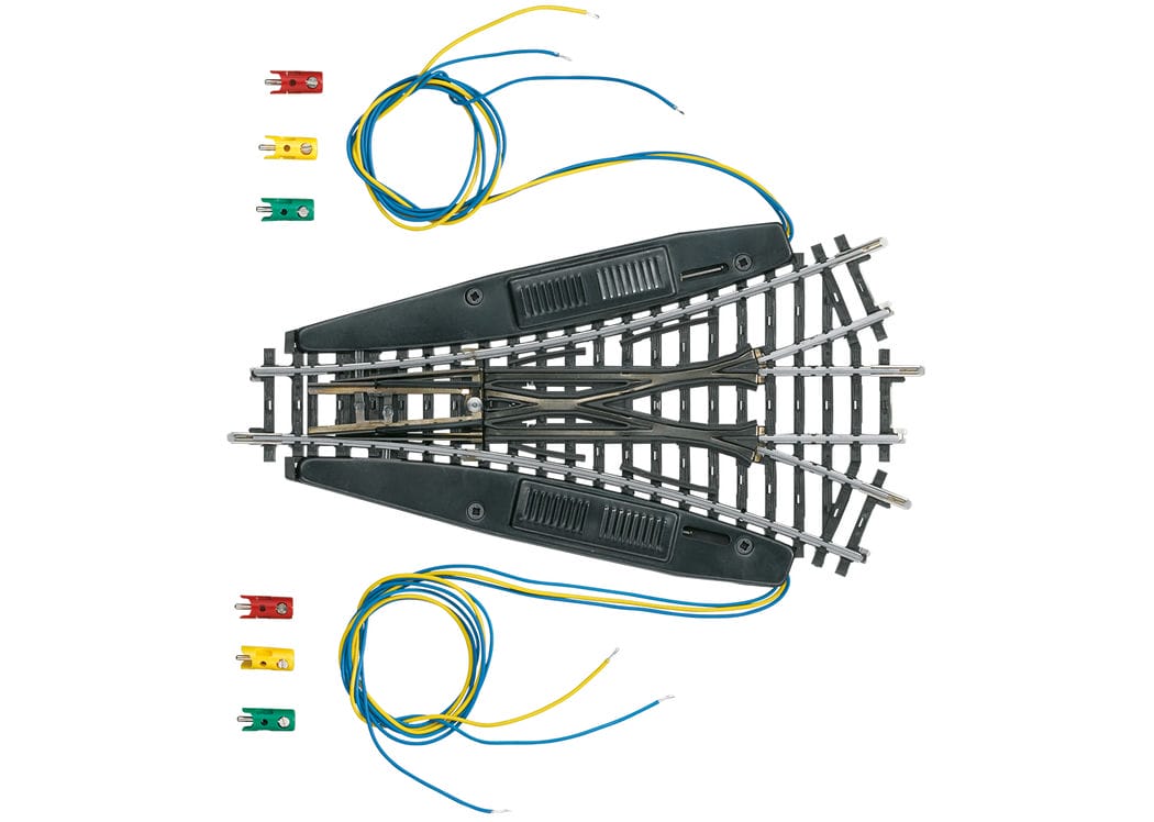 Märklin 2270 K-Gleis Dreiwegweiche Länge 168,9 mm / Radius 424,6 mm / 30° H0