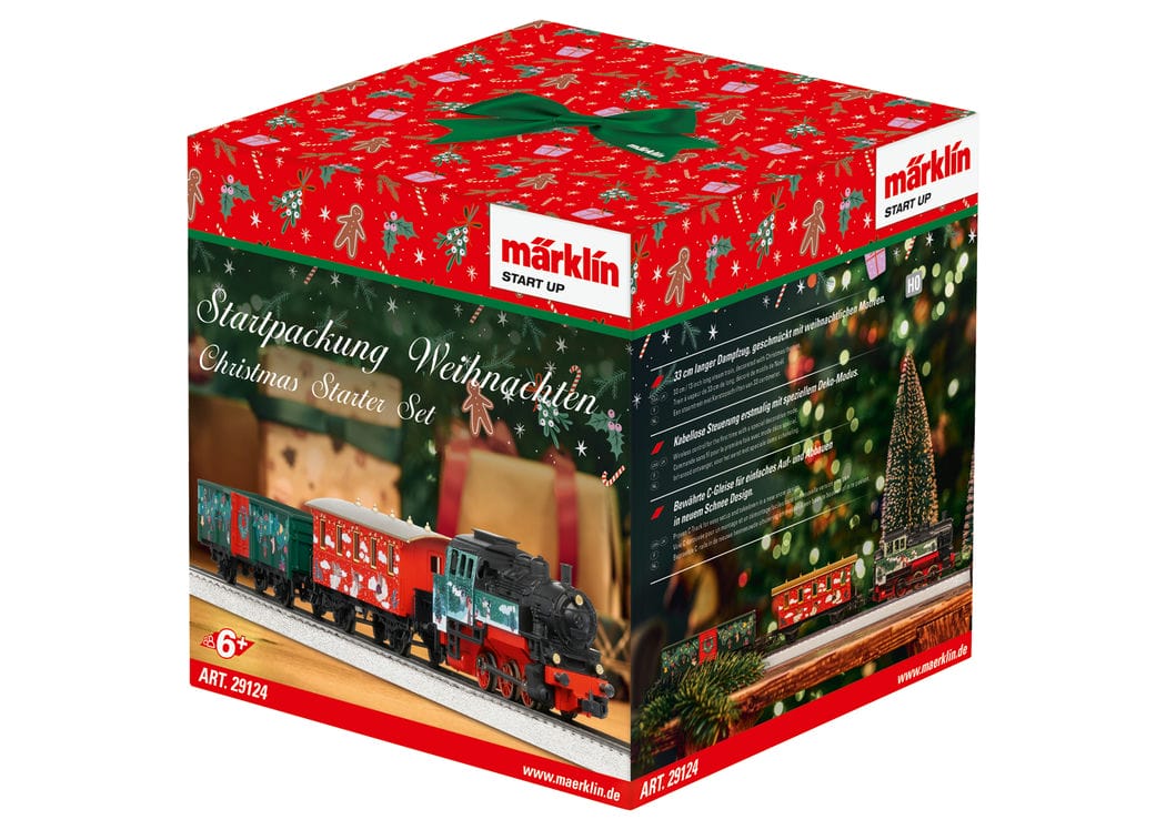 Märklin 29124 Start up Startpackung Weihnachten H0 Modelleisenbahn MoBa 1:87 Märklin 29124 Start up Startpackung Weihnachten H0 Modelleisenbahn MoBa 1:87