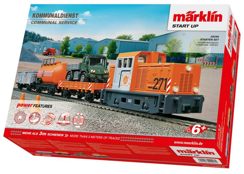 Märklin 29296 Start up Startpackung Kommunaldienst H0MoBa H0 1:87 für Kinder