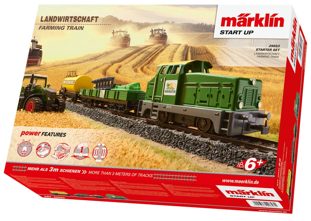 Märklin 29653 Start up Startpackung Landwirtschaft H0 MoBa H0 1:87