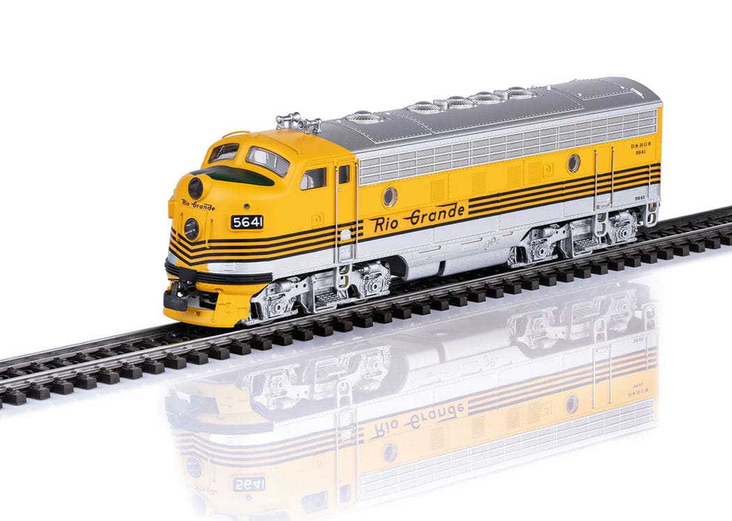 Märklin 30601 Dieselelektrische US-Lokomotive F7 D & RGW "Rio Grande" H0 MoBa Märklin 30601 Dieselelektrische US-Lokomotive F7 D & RGW "Rio Grande" H0 MoBa