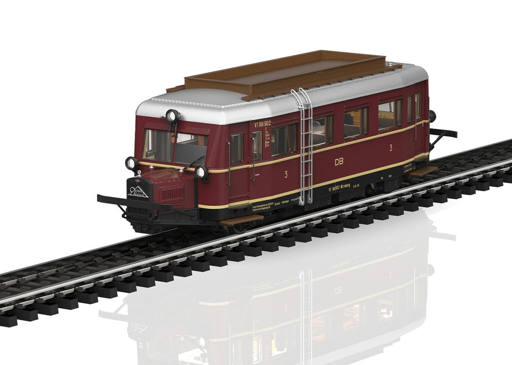 Märklin 38135 Dieseltriebwagen Baureihe VT 88.9 "Schweineschnäuzchen" DB H0 MoBa Märklin 38135 Dieseltriebwagen Baureihe VT 88.9 "Schweineschnäuzchen" DB H0 MoBa