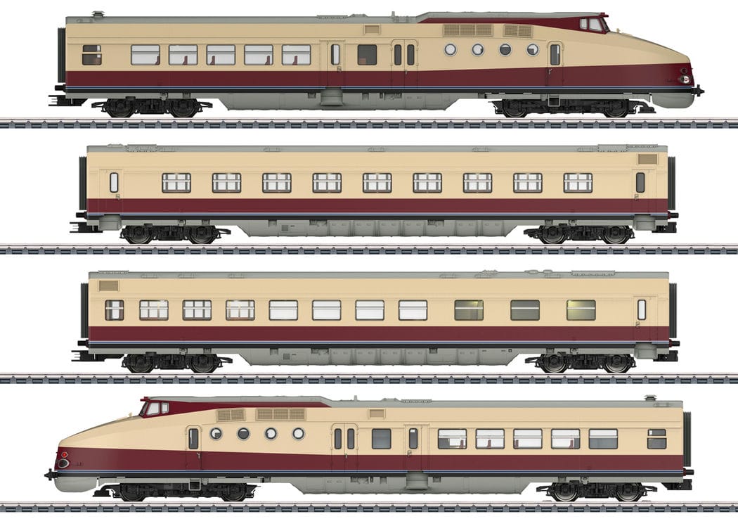 Märklin 38175 Diesel-Schnelltriebwagenzug VT 18.16 DR H0 Modelleisenbahn