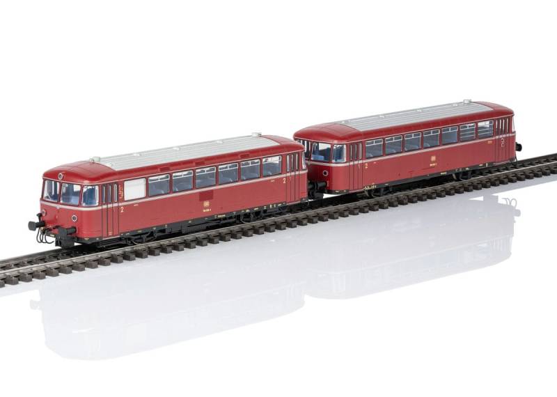 Märklin 38980 Schienenbus mit Steuerwagen Baureihe 798 und 998 DB H0 Moba
