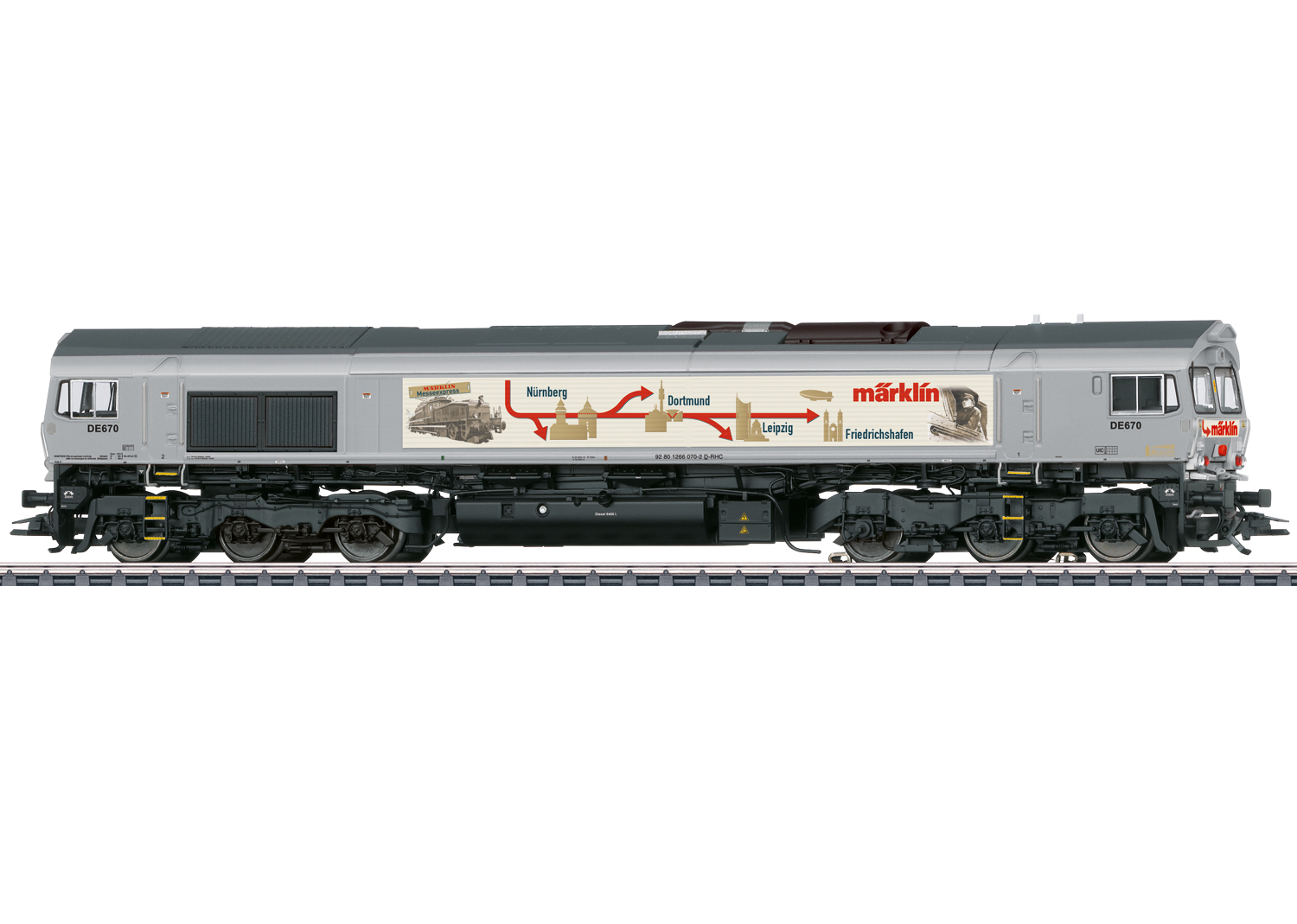Märklin 39071 Diesellokomotive Class 66 Sonderedition Messe-Lokomotive 2026 H0 Märklin 39071 Diesellokomotive Class 66 Sonderedition Messe-Lokomotive 2026 H0