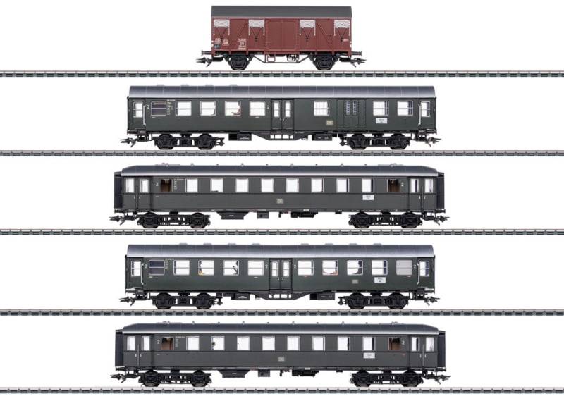 Märklin 41329 CLUBMODELL Personenzug mit Güterwagen Set zur BR 66 DB H0 MoBa