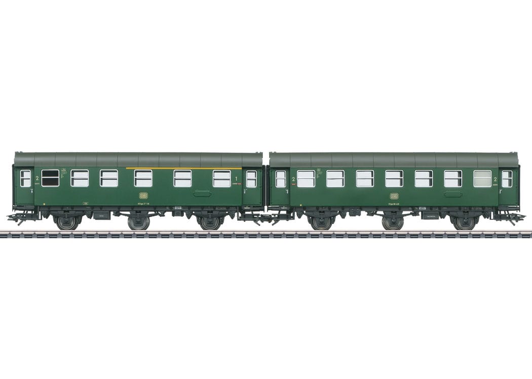 Märklin 43175 Personenwagen-Paar Umbauwagen 1./2. und 2. Klasse DB H0 MoBa Märklin 43175 Personenwagen-Paar Umbauwagen 1./2. und 2. Klasse DB H0 MoBa