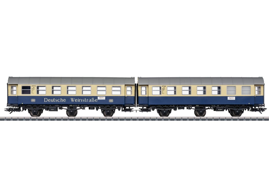 Märklin 43188 Umbauwagen-Paar "Deutsche Weinstraße" DB H0 Modelleisenbahn