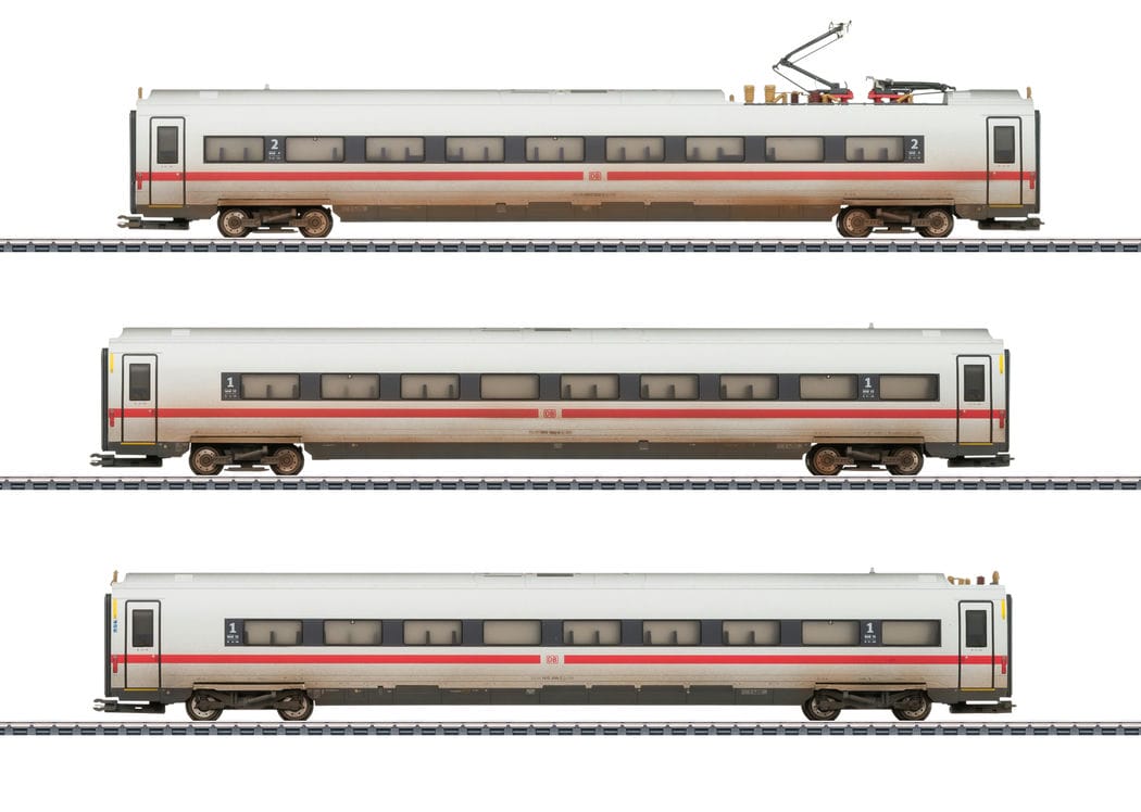 Märklin 43729 Ergänzungswagenset zum ICE 4 grün verschmutzt DB AG H0 MoBa Märklin 43729 Ergänzungswagenset zum ICE 4 grün verschmutzt DB AG H0 MoBa
