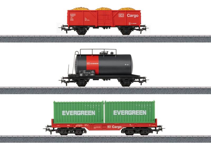 Märklin 44506 Start up Güterwagen-Set Cargo DB H0 Märklin 44506 Start up Güterwagen-Set Cargo DB H0