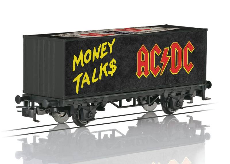 Märklin 44832 Containerwagen "Moneytalks" AC/DC H0 Märklin 44832 Containerwagen "Moneytalks" AC/DC H0