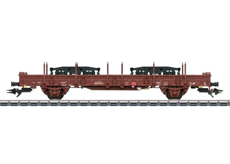 Märklin 46409 Rungenwagen Ks 446 mit Drehgestell Beladung DB AG H0 Moba 1:87