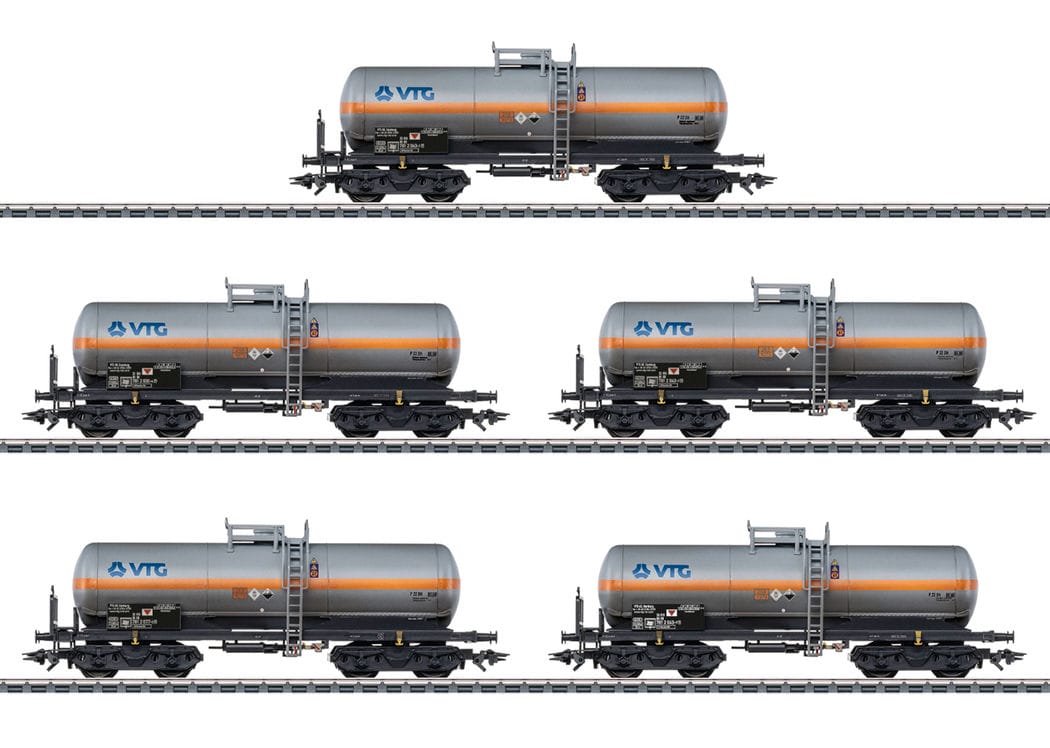 Märklin 46465 Chlorgaskesselwagen-Set VTG H0 Modelleisenbahn mhi