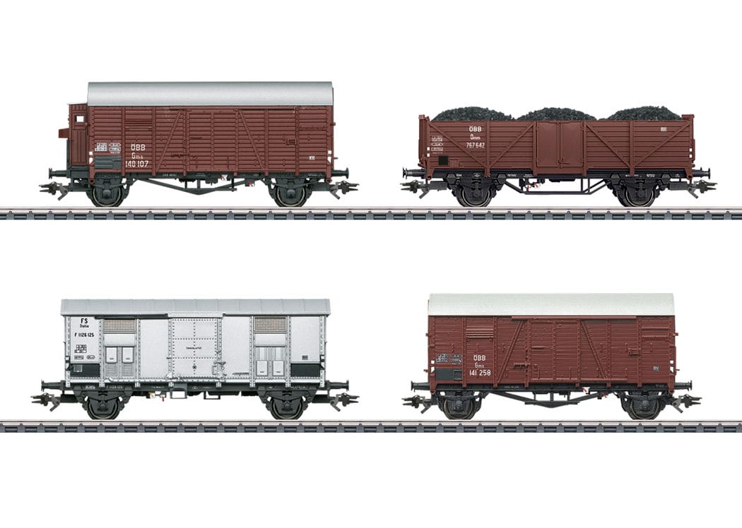 Märklin 46564 Güterwagen-Set zur Dampflok BR 52 ÖBB H0 Modelleisenbahn Märklin 46564 Güterwagen-Set zur Dampflok BR 52 ÖBB H0 Modelleisenbahn