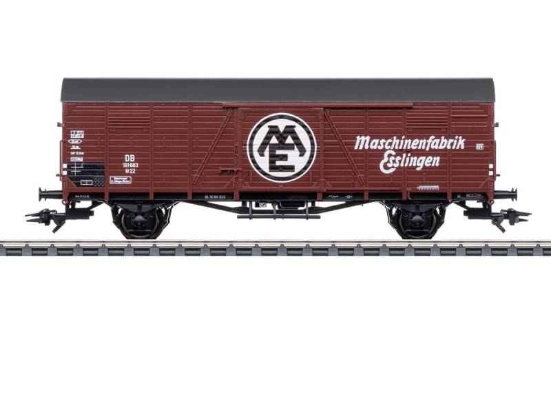 Märklin 46591 Gedeckter Güterwagen Gl "Maschienfarbrik Esslingen" DB H0 Moba Märklin 46591 Gedeckter Güterwagen Gl "Maschienfarbrik Esslingen" DB H0 Moba