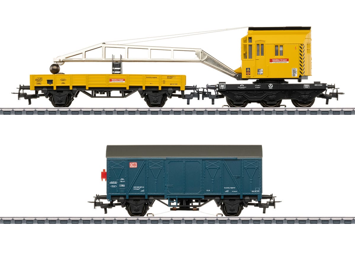 Märklin 46720 Kranwagen-Set mit Digital-Funktionen DBG H0 Modelleisenbahn