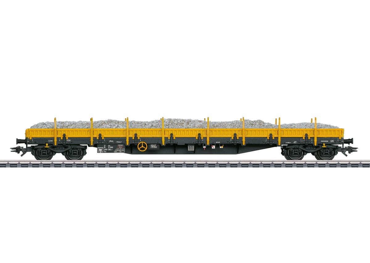 Märklin 47168 Niederbordwagen Res mit Ladeguteinsatz "Schotter" On Rail GmbH Mettmann H0 1:87