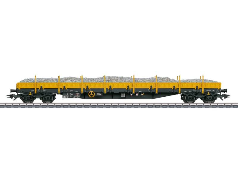 Märklin 47168 Niederbordwagen Res mit Ladeguteinsatz "Schotter" On Rail GmbH Mettmann H0 1:87 Märklin 47168 Niederbordwagen Res mit Ladeguteinsatz "Schotter" On Rail GmbH Mettmann H0 1:87