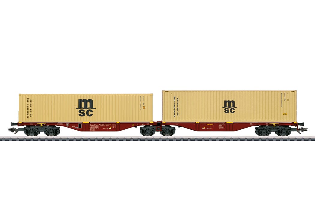 Märklin 47816 Doppel-Containertragwagen Sggrss 80 Touax Rail H0 Modelleisenbahn Märklin 47816 Doppel-Containertragwagen Sggrss 80 Touax Rail H0 Modelleisenbahn