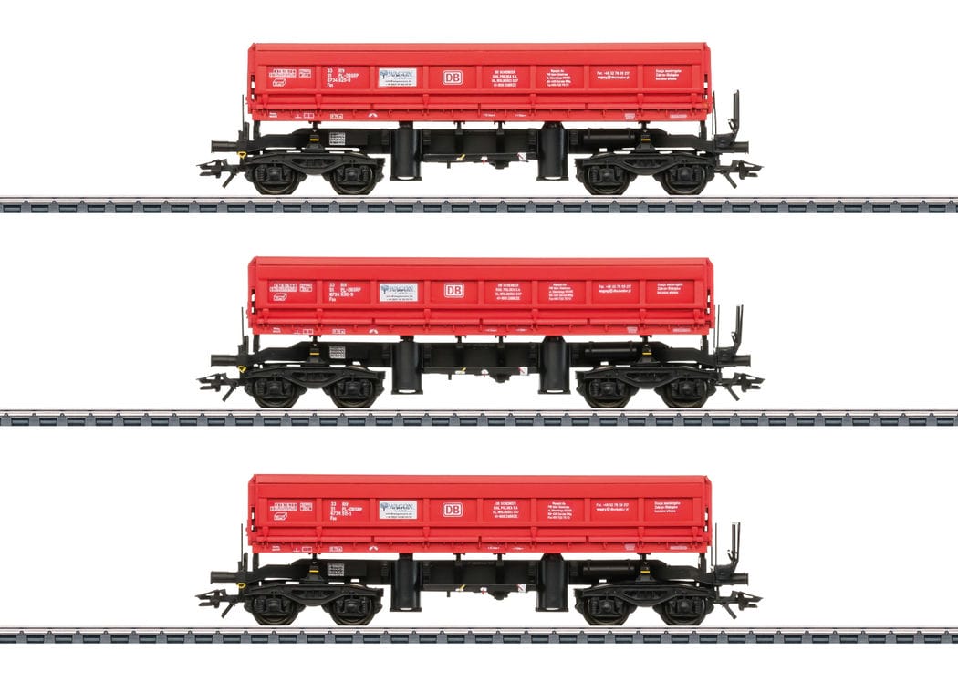 Märklin 48458 Seitenkippwagen-Set Fas DB Schenker Rail Polska S.A. H0 MoBa Märklin 48458 Seitenkippwagen-Set Fas DB Schenker Rail Polska S.A. H0 MoBa