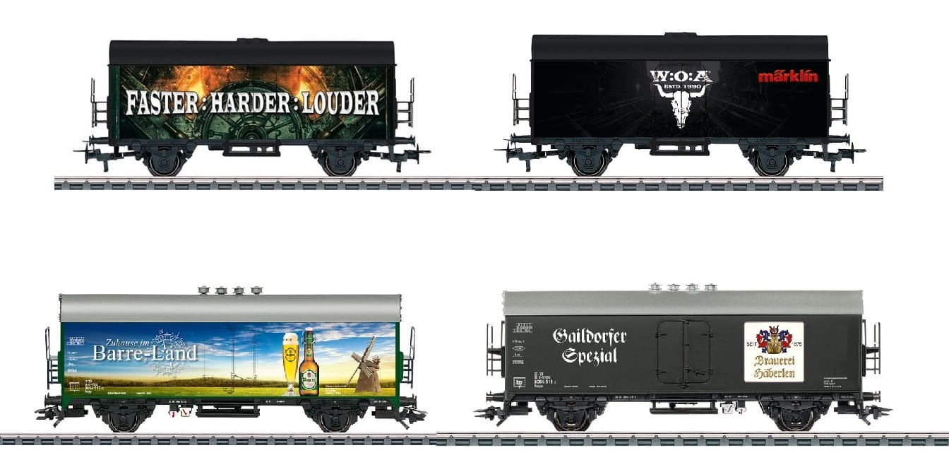 Märklin Biertransport "Wacken Open Air" Epoche VI H0 Modelleisenbahn