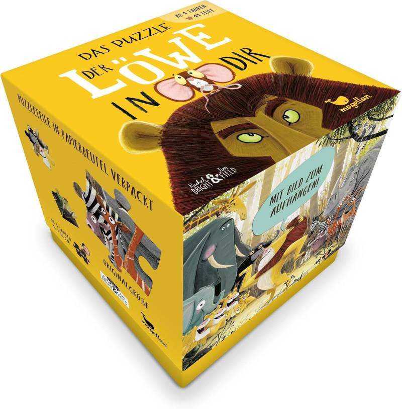 Magellan Verlag - Magellan Verlag – Der Löwe in dir: Das Puzzle, 49 Teile Magellan Verlag - Magellan Verlag – Der Löwe in dir: Das Puzzle, 49 Teile