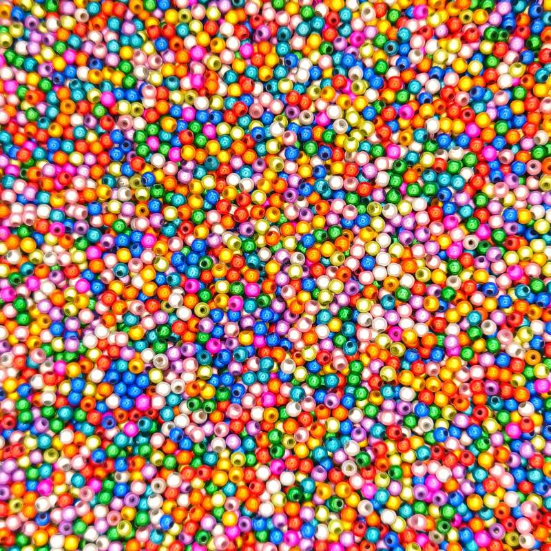 Magic Beads • 4mm • 150 Stück • reflektierende Perlen, 3D-Illusion, Acrylperlen Magic Beads • 4mm • 150 Stück • reflektierende Perlen, 3D-Illusion, Acrylperlen