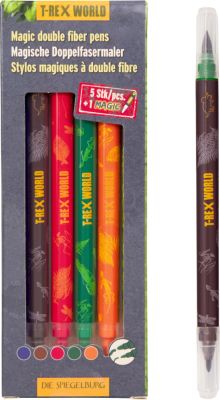 Magische Doppelfasermaler - T-Rex World