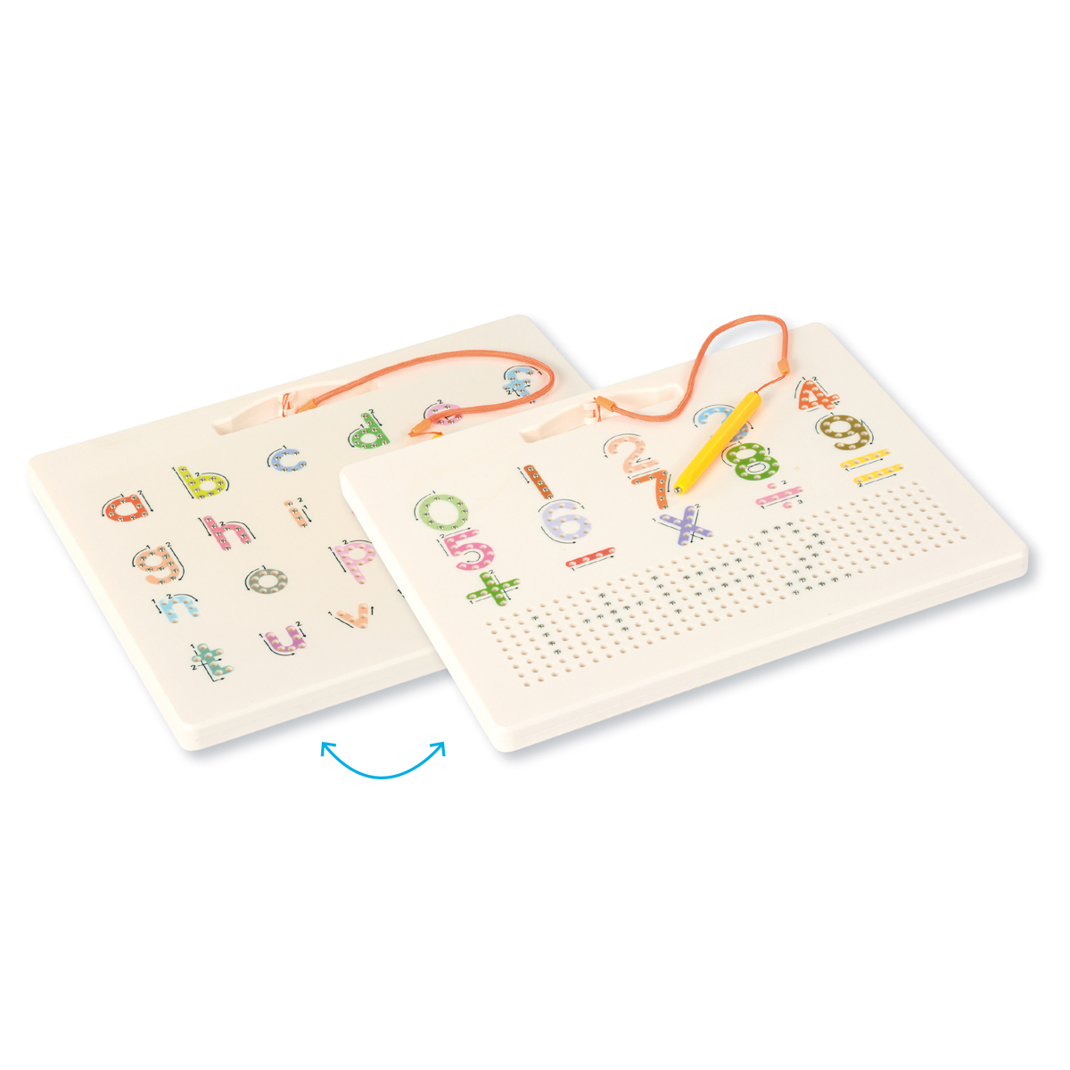 Magnet Schreibtafel Ziffern und Kleinbuchstaben Magnet Schreibtafel Ziffern und Kleinbuchstaben