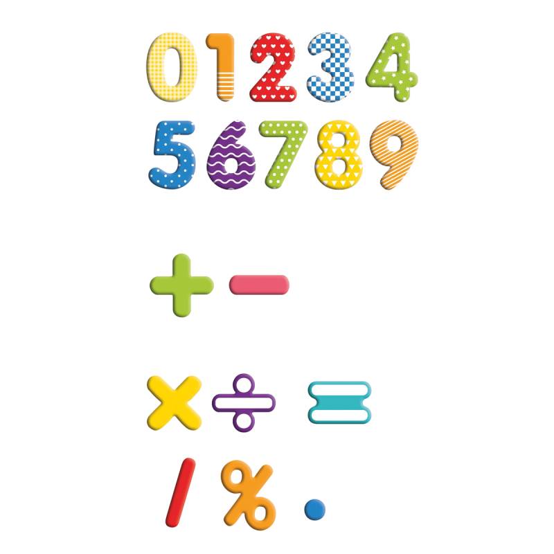 Magnet-Ziffern in Box 90-tlg. Magnet-Ziffern in Box 90-tlg.