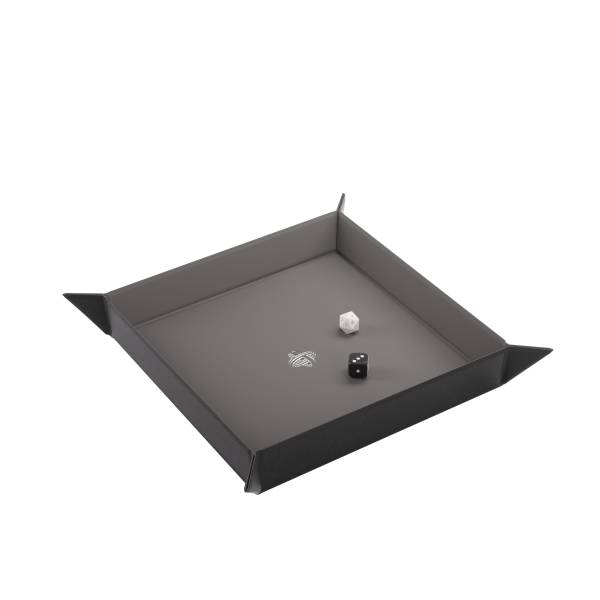 Magnetic Dice Tray Square Black&Gray Magnetic Dice Tray Square Black&Gray