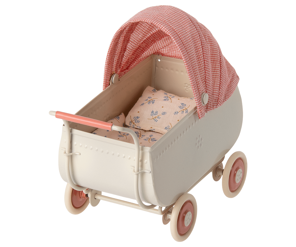 Maileg - Kinderwagen coral - Mikro Maileg - Kinderwagen coral - Mikro