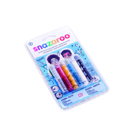 Schminkfarbe Stifte 6 Stk Blau Schminkfarbe Stifte 6 Stk Blau von Snazaroo