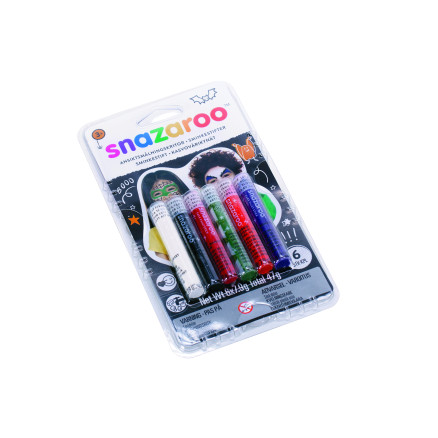 Schminkfarbe Stifte 6 Stk Halloween Schminkfarbe Stifte 6 Stk Halloween von Snazaroo