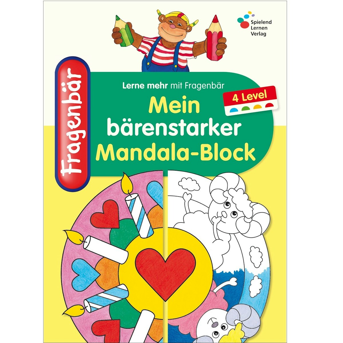 Malbuch Mandala ab 3 Jahre
